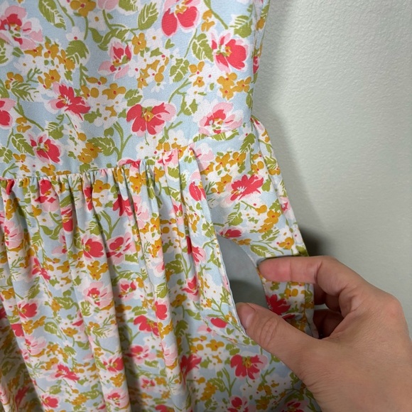 Matilda Jane Poppy Field Caravan Floral Scalloped Dress-Multicolored-Women 6 - Picture 5 of 9